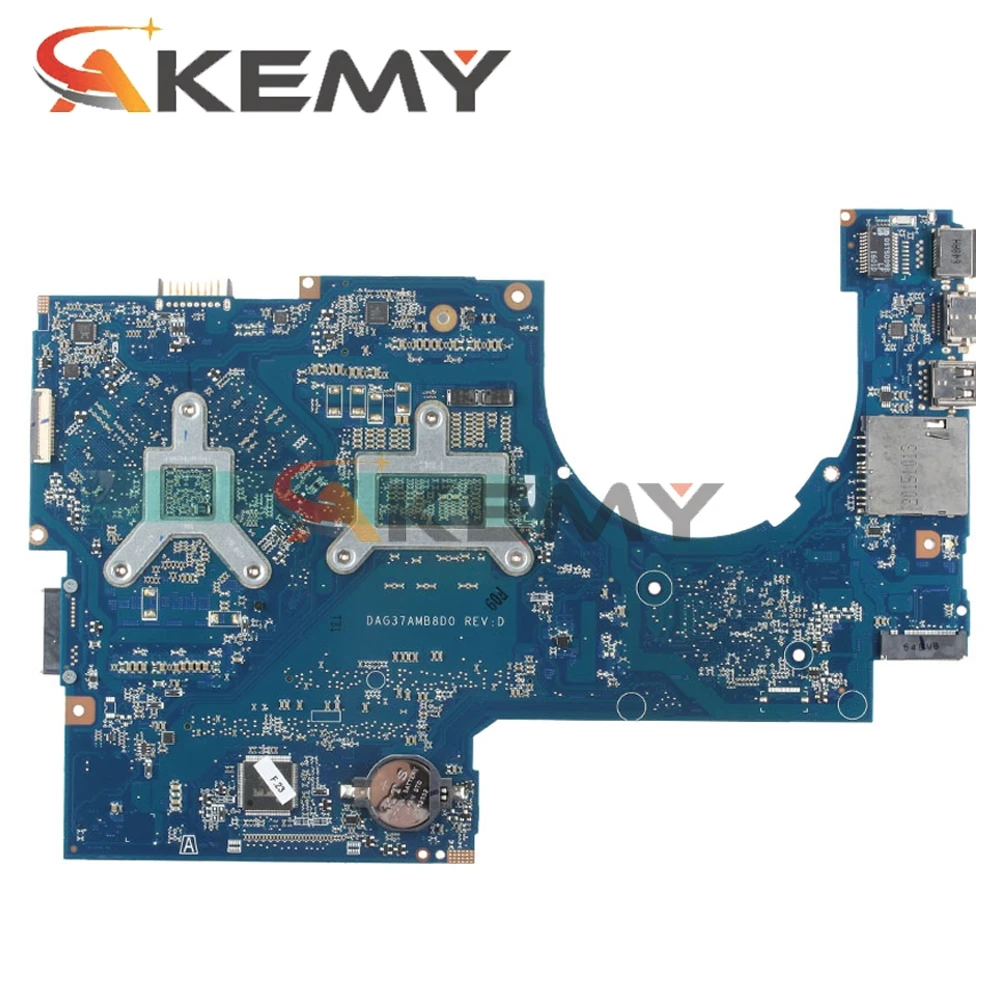 Для HP 17-AB 17T-AB Материнская плата ноутбука 862260-601 с SR2FP i5-6300HQ Процессор GTX 965 м 4 Гб