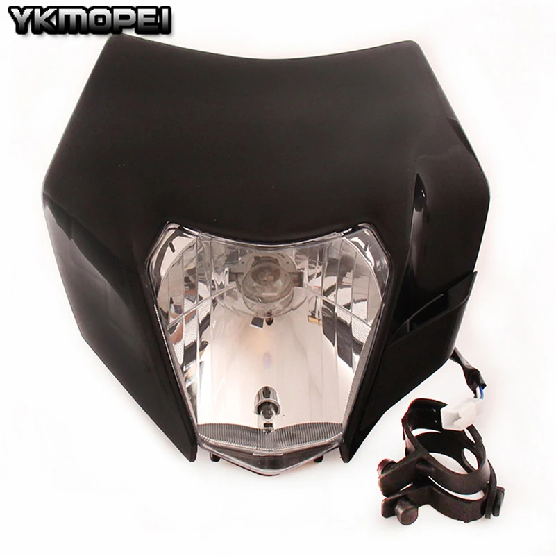 Универсальная фара для мотоцикла кроссового велосипеда супермото мотоциклетная