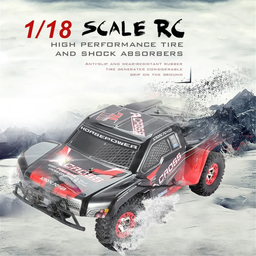 Wltoys машинка багги 12423 1/12 2 4G 4WD высокоскоростной электрический внедорожник с