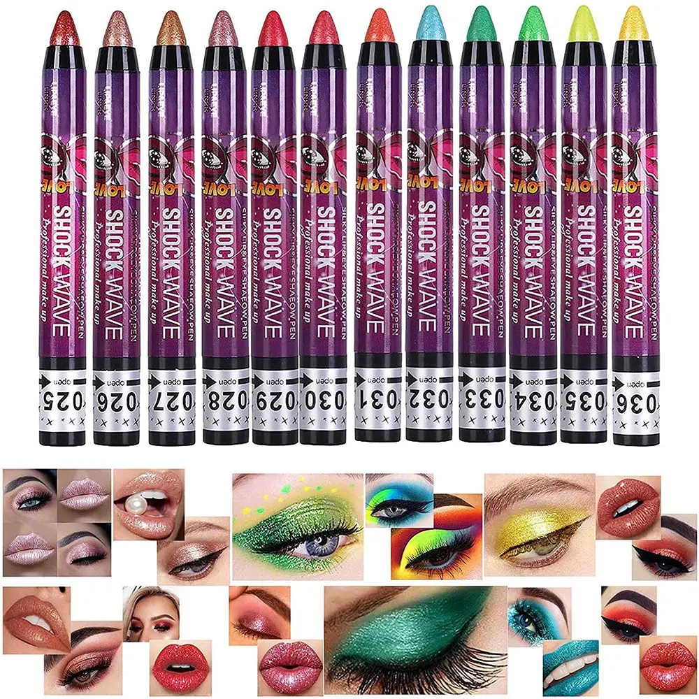 2 в 1 водостойкие тени для век 36 цветов |