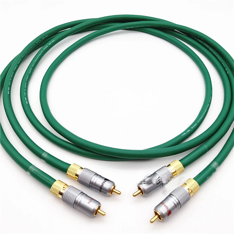 Высококачественный аудиокабель Hi Fi 2328 медный кабель RCA для подключения 1 м