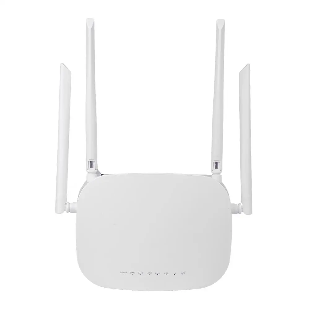 

X11 4G LTE 300M Wireless SIM Card Slot Router Signal Amplifier with 4 Antennas