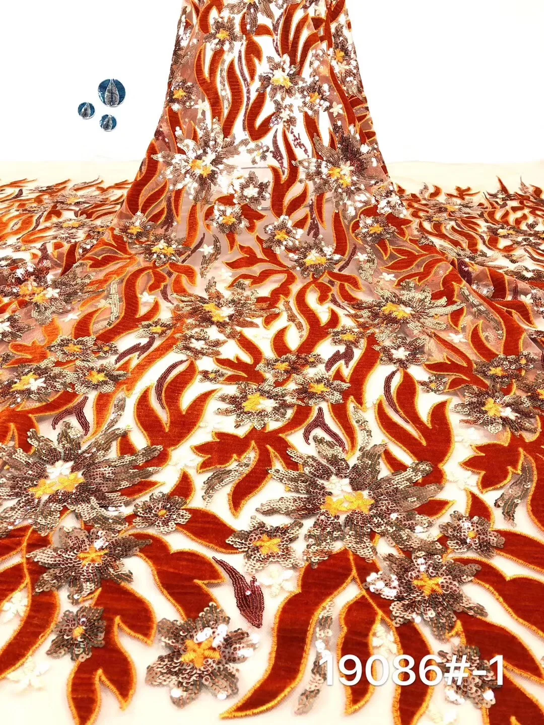 

5yards/set African Bazin Riche Brode Fabric with White Swiss Cotton Lace 2019 Damask Shadda Guinea Brocade Lace Fabric