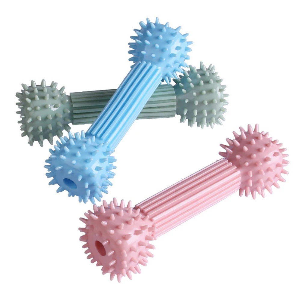 

Жевательные игрушки для собак, резиновая игрушка для костей для маленьких и больших собак, зубная щетка для собак, щенков, стоматологически...