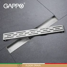 Слив GAPPO, слив из нержавеющей стали, слив для ванной комнаты, фильтр для слива, анти-запах, слив для душевой комнаты, длинный линейный слив