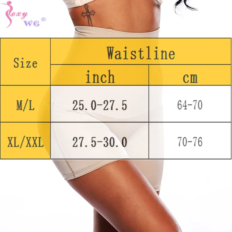 LAZAWG Women Butt Lifter Shapewear Waist Tummy Control Body Underwear Shaper Pad Control Panties Buttocks Lingerie Thigh Slimmer