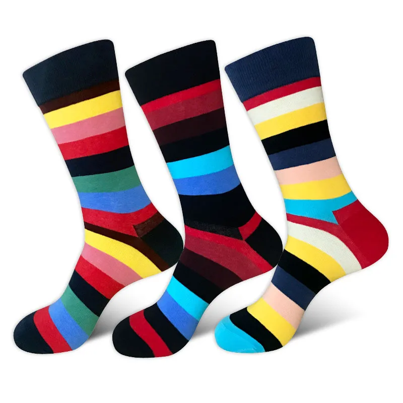 

European and American Big Size Trendy Socks Men Socks Wholesale Cotton Socks Men's Personalized Stockings Socks Men