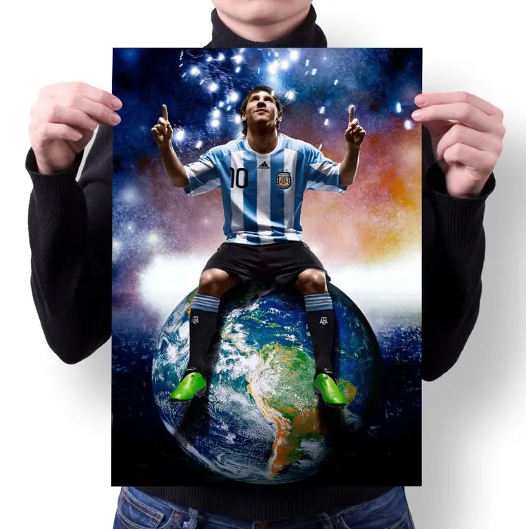 Плакат Лионель Месси № 2 | Дом и сад