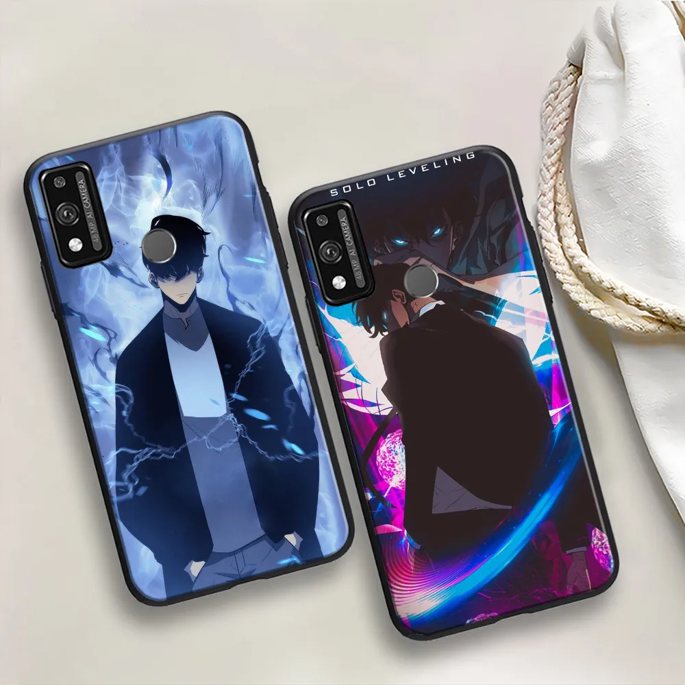 

Solo Leveling Phone Case For Huawei Honor 9X 10 10X 30 20 9 Pro Lite Funda Soft TPU Carcasa Back Cover Hot Anime Korea Manga