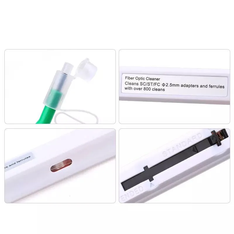 LC/SC/FC/ST One Touch Cleaning Tool 1.25mm and 2.5mm Pen 800 Fiber Optic Cleaner | Мобильные телефоны и аксессуары