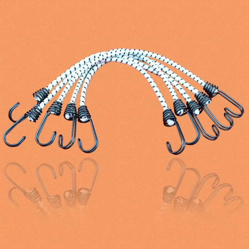 

1 Pcs Tent Stretch Rope Outdoor Camping Tent Elastic Rope Buckle Double Hook Fixed Bundle Straps Camping Accessories