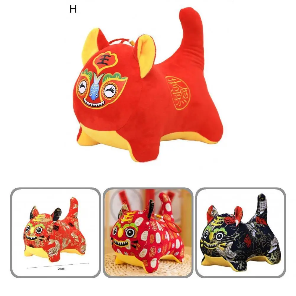 

Премиальная традиционная тканевая игрушка тигра для орнамента