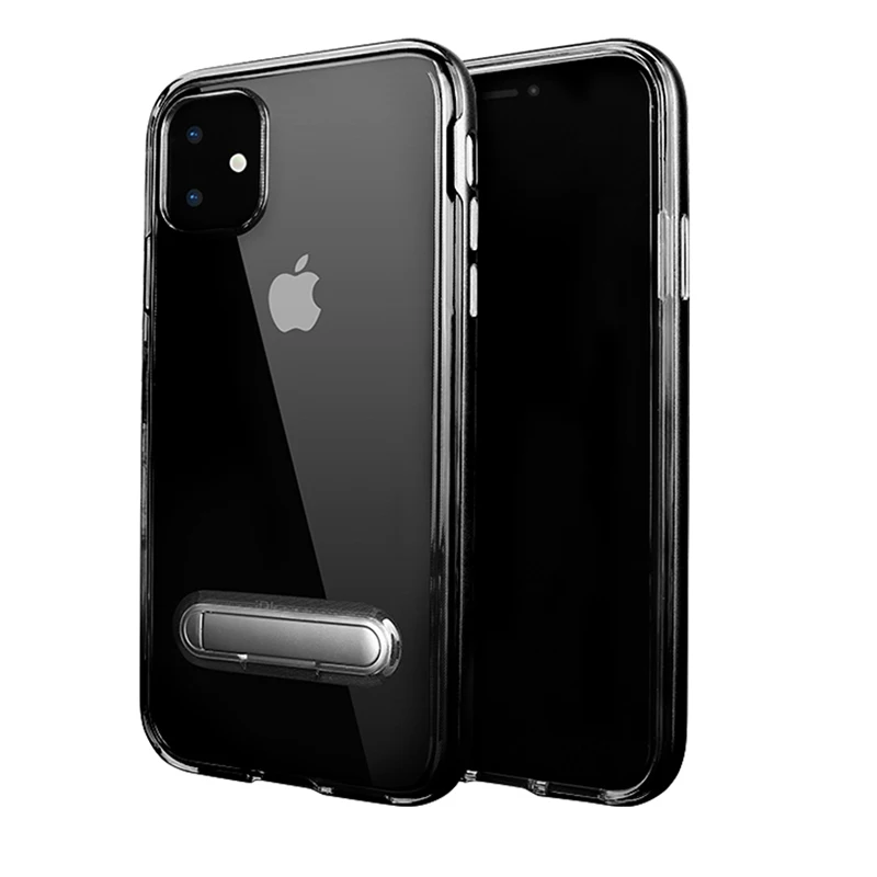 Кристальные гибридные Чехлы для сотовых телефонов SGP Spigen с ПК подставкой iPhone 12 mini