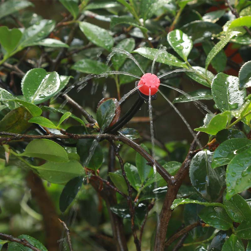 Регулируемые капельницы для полива сада 5-60 м система капельного орошения сделай