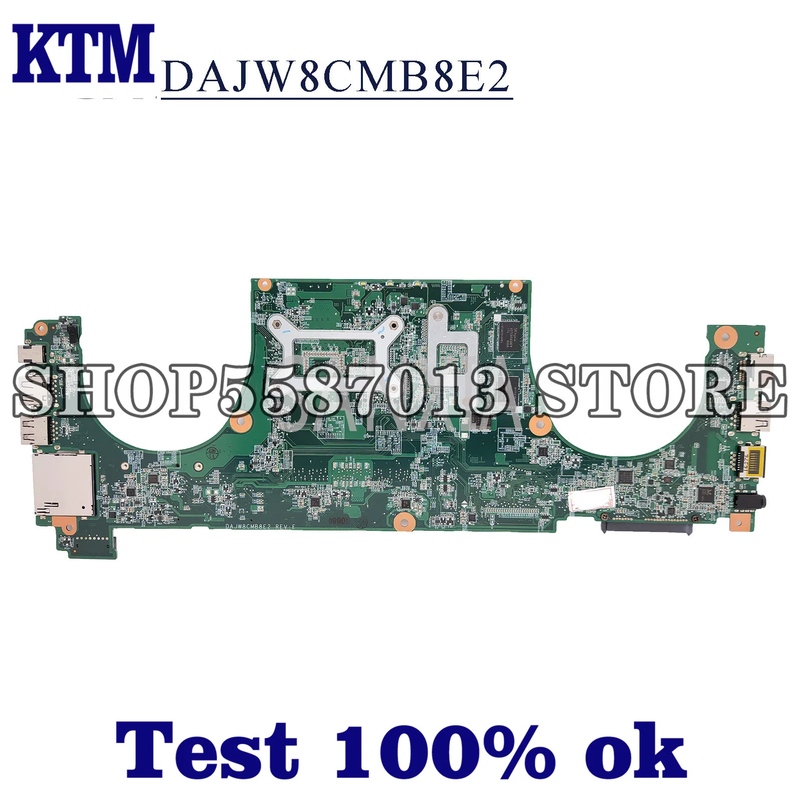

KEFU DAJW8CMB8E2 Laptop motherboard for Dell Vostro 14-5470 original mainboard I5-4200U/4210U GT740M