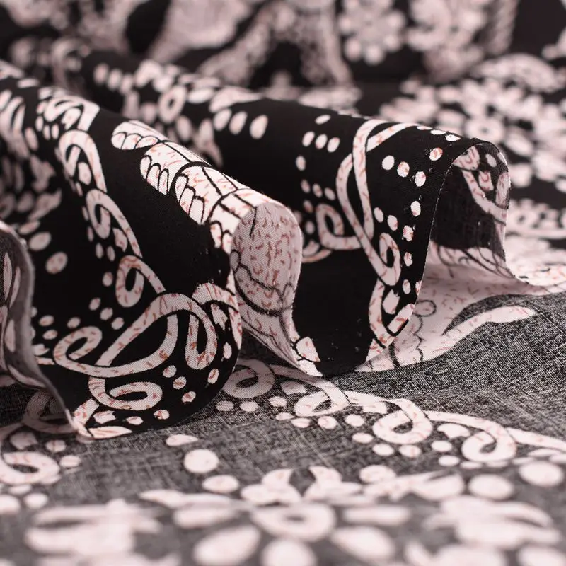 Хлопчатобумажная Поплиновая ткань с принтом слона для шитья пэчворка сделай сам