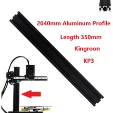 MEGA 1pc 2pcs 2040 Aluminum Extrusion Profile Length 350mm European Standard Linear Rail Anodized For CNC 3D Printer Parts KP3S