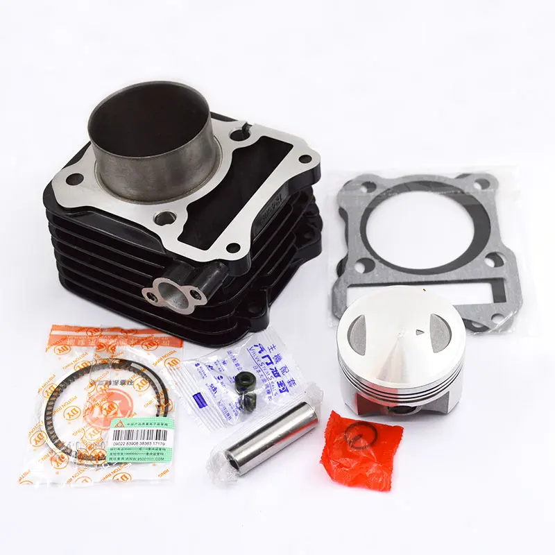 Комплект мотоциклетных цилиндров 62 мм с большим отверстием для SUZUKI GS125 GN125 EN125 GZ125