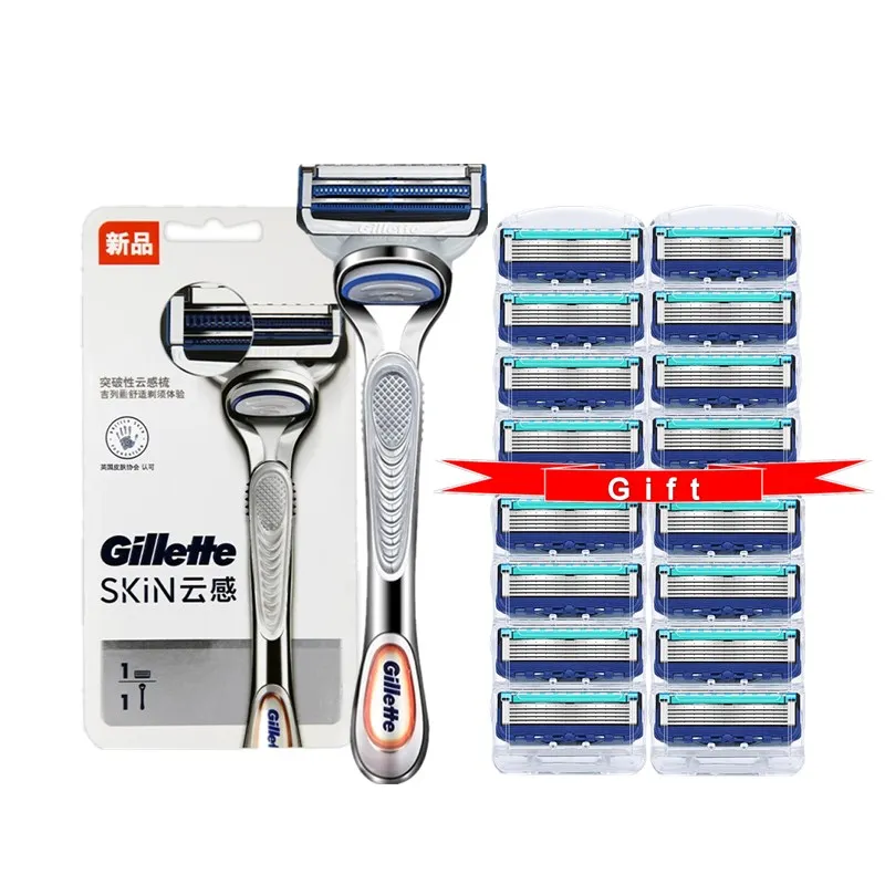 

Gillette SkinGuard Sensitive Straight Safety Razor Shaving Machine Men Shaver Razor Blade Shaving Blades Gillette Fusion 5