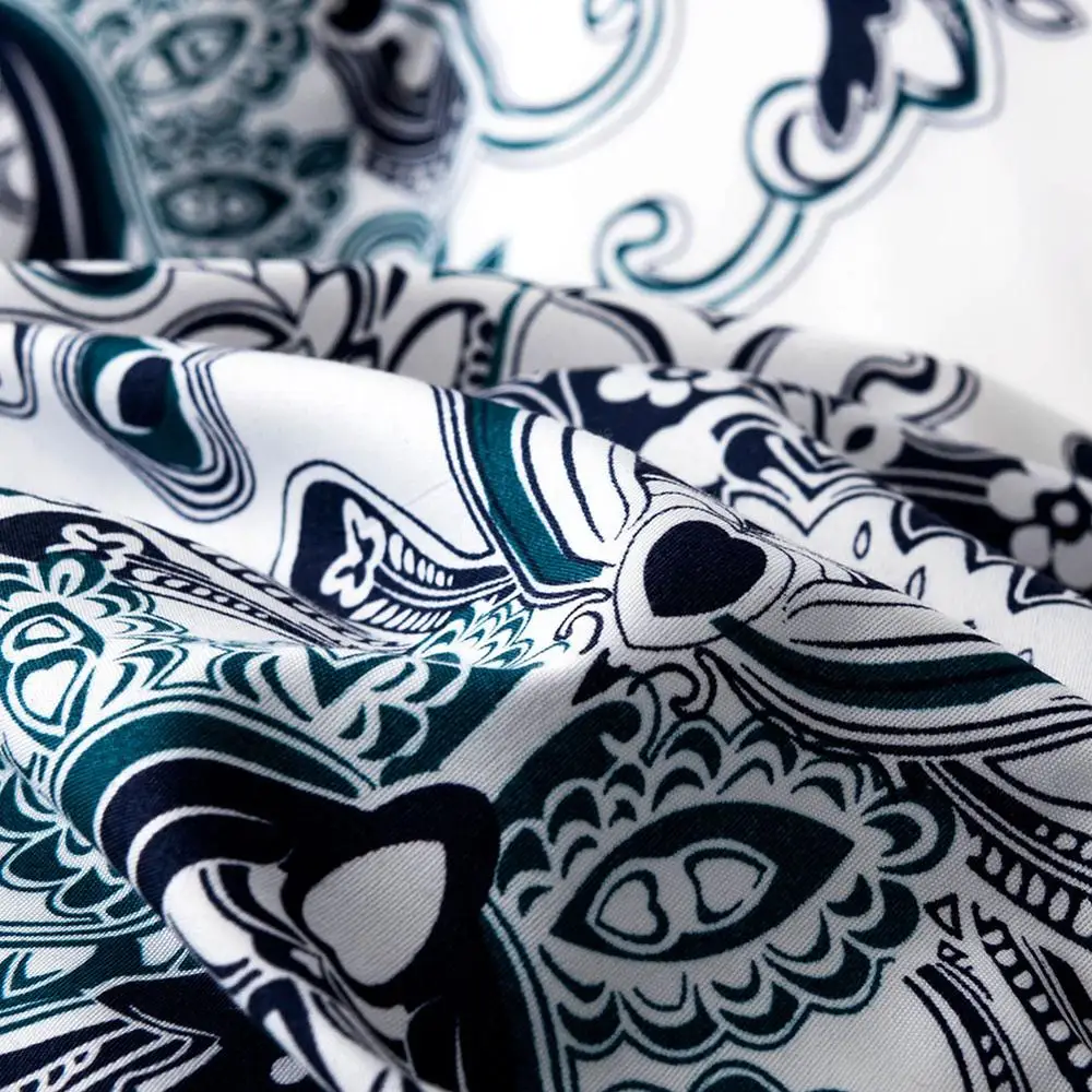 Комплект постельного белья в национальном стиле с цветами постельное белье