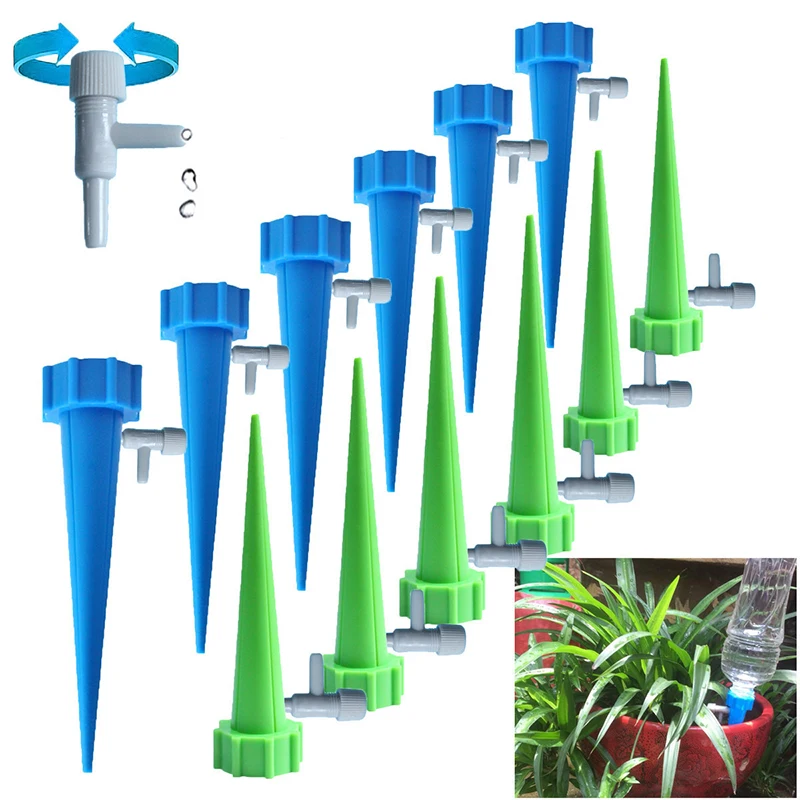 

Automatic Drip Irrigation Tool 1/6/12PCS Flower Plant Garden Watering Spike Greenhouse Watering Controller Irrigation Kit