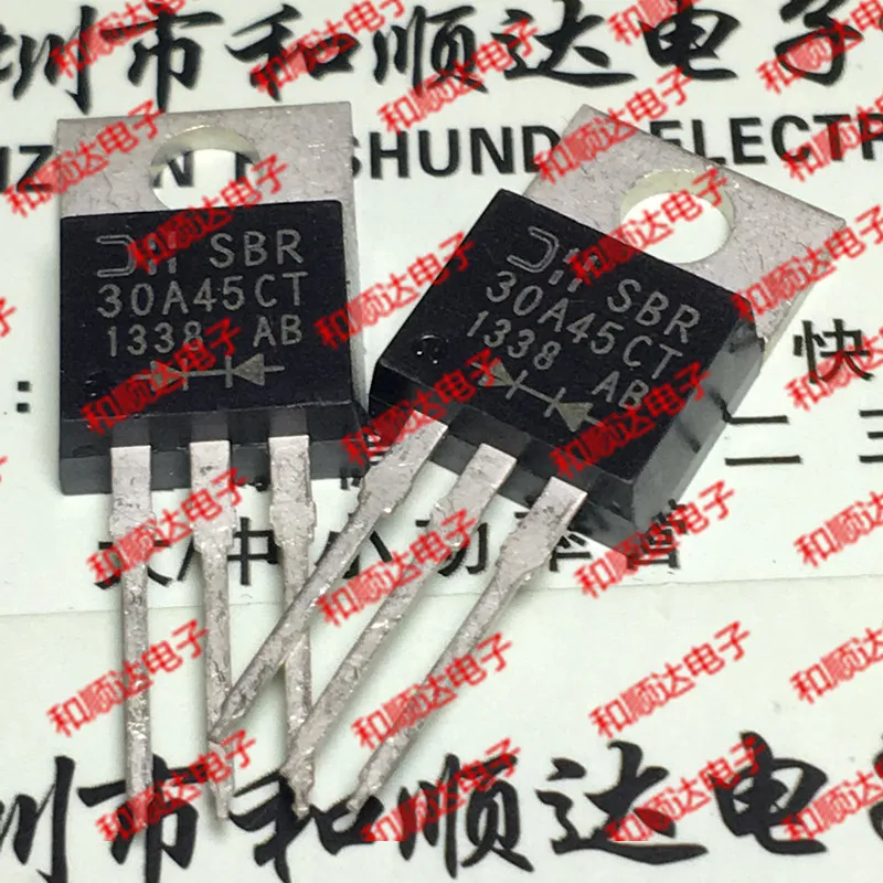 

Original New 5pcs/ SBR30A45CT TO-220 45V 30A