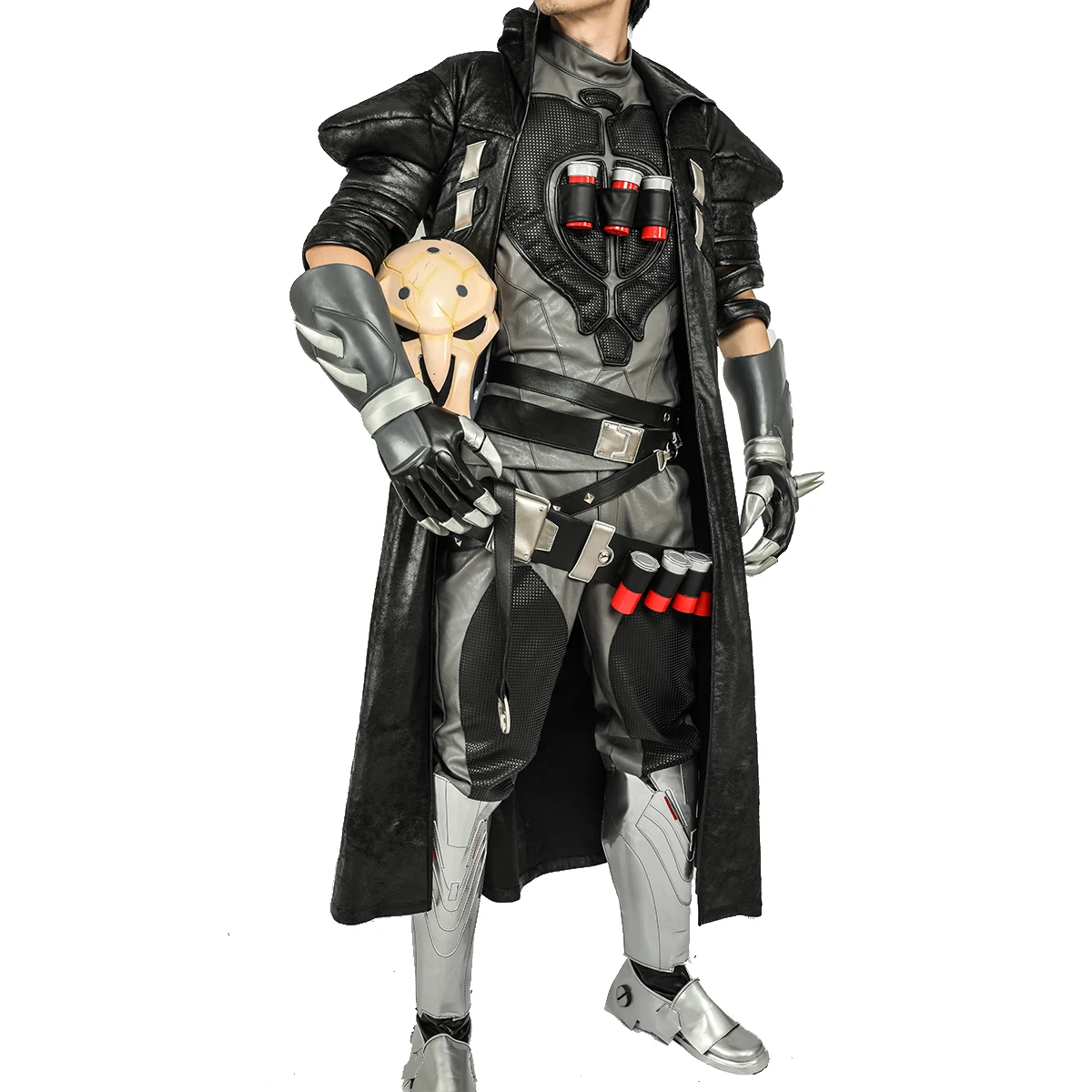 Брюки костемы Overwatch Reaper официально лицензированные Хэллоуин Габриэль Reyes косплей