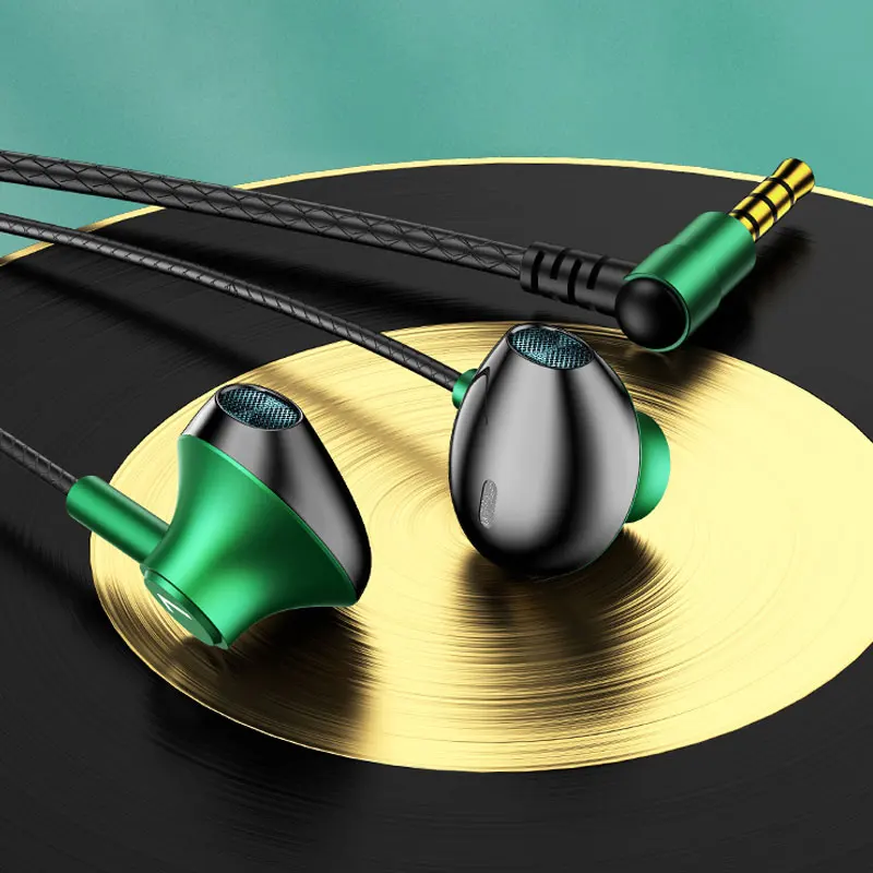 

Earphone Earphones Gaming with Mic Wired Bass Original 3.5mm HiFi Ear Sound Music 1.2m Headphones Headphone Headset for Huawei