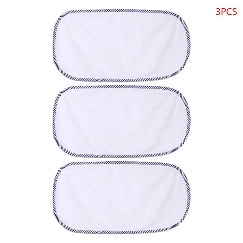 Forros reutilizables de doble capa para cambio de mesa, lavables, 3 unidades-0