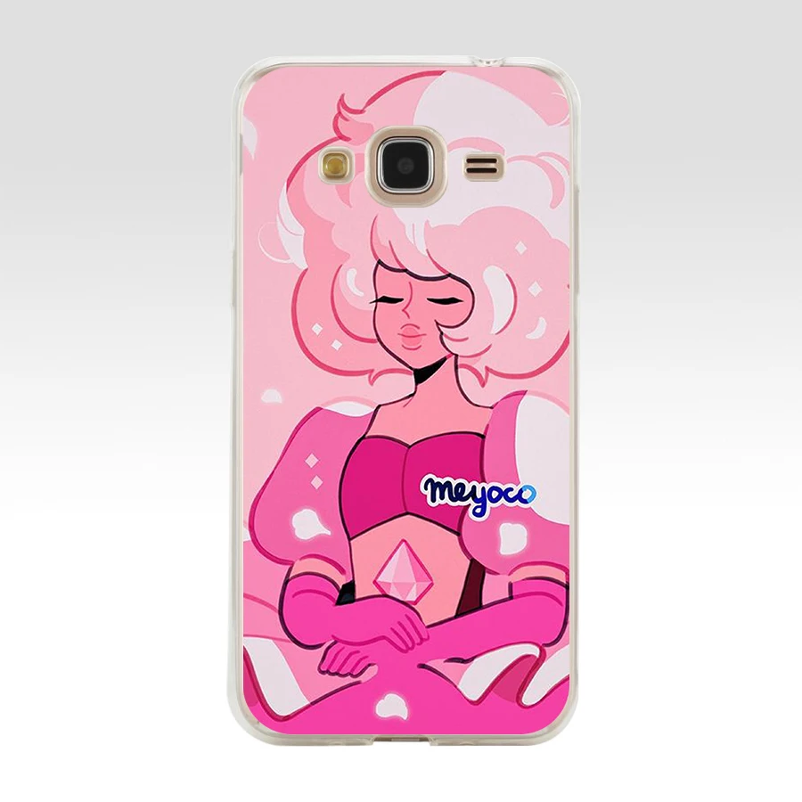 Мягкий Силиконовый ТПУ чехол 060FG для телефона с мультяшным Стивеном Вселенной