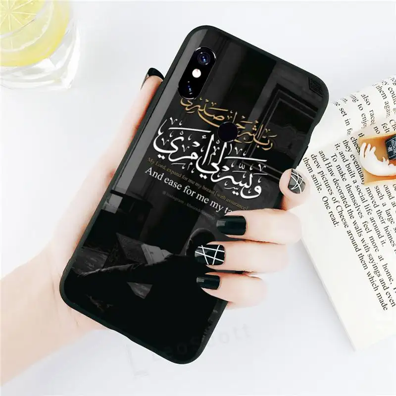 

Arabic Quran Islamic Muslim art Phone Case For Xiaomi Redmi note 7 8 9 t k30 max3 9 s 10 pro lite