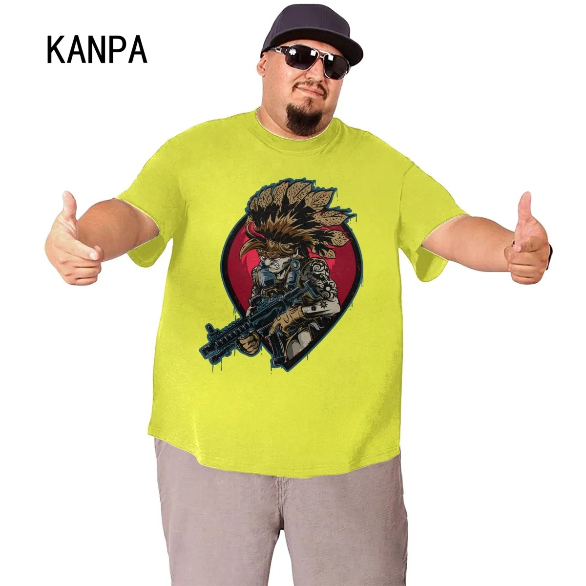 2022 Мужская футболка в стиле хип-хоп японском Харадзюку С мультяшным солдатиком