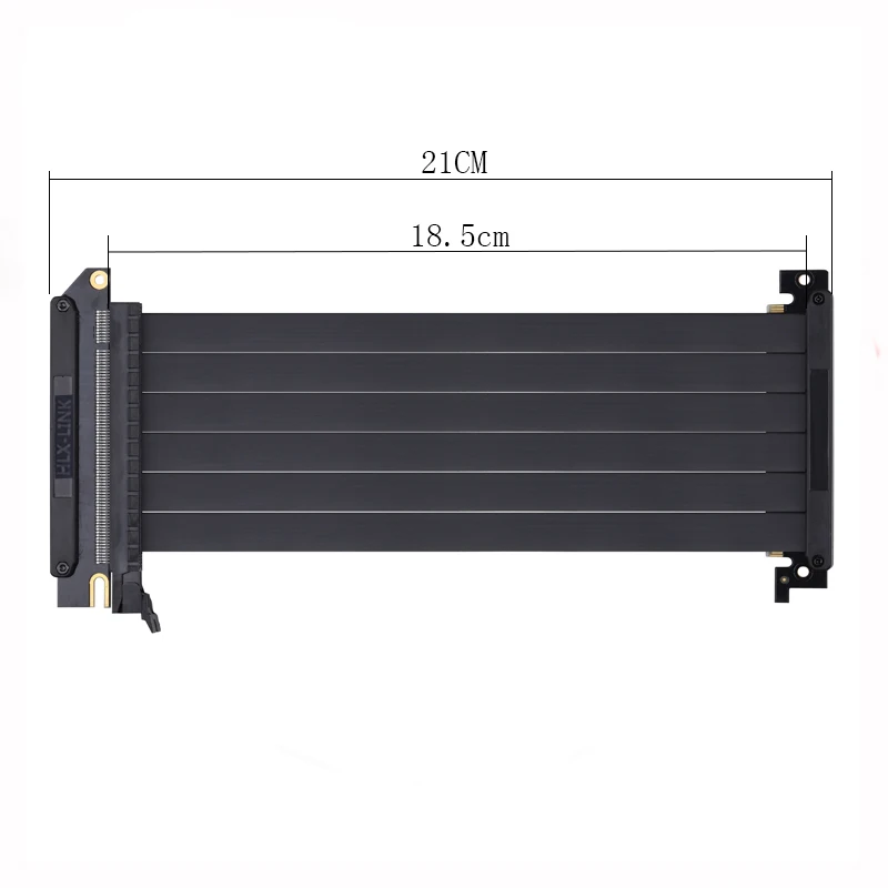 

PCIe 3.0 16X to 16X wiring is suitable for ITX motherboard case double reverse graphics card extension cord