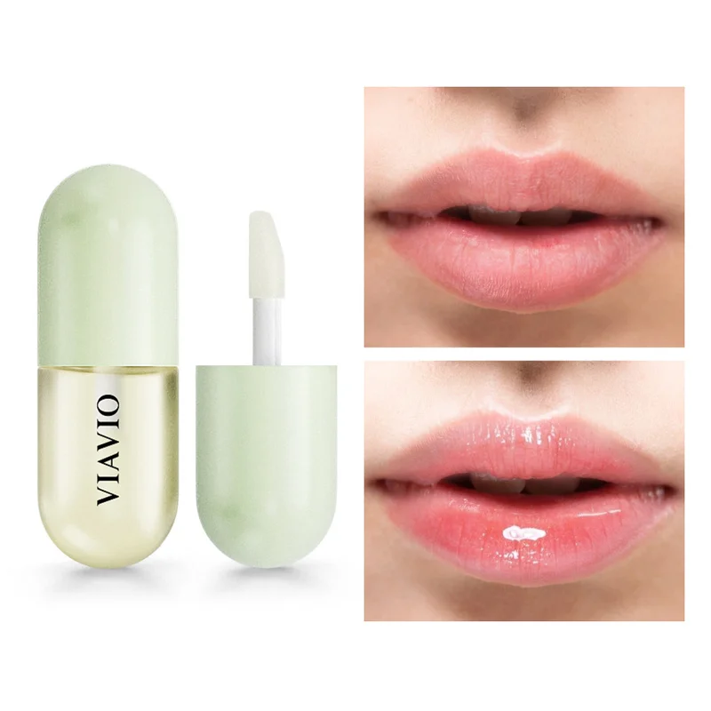 4ml Moisturizing Lip Oil Repairing Reduce Fine Lines Lasting Nourish Transparent Gloss Lips Care Sexy Beauty Cosmetic | Красота и