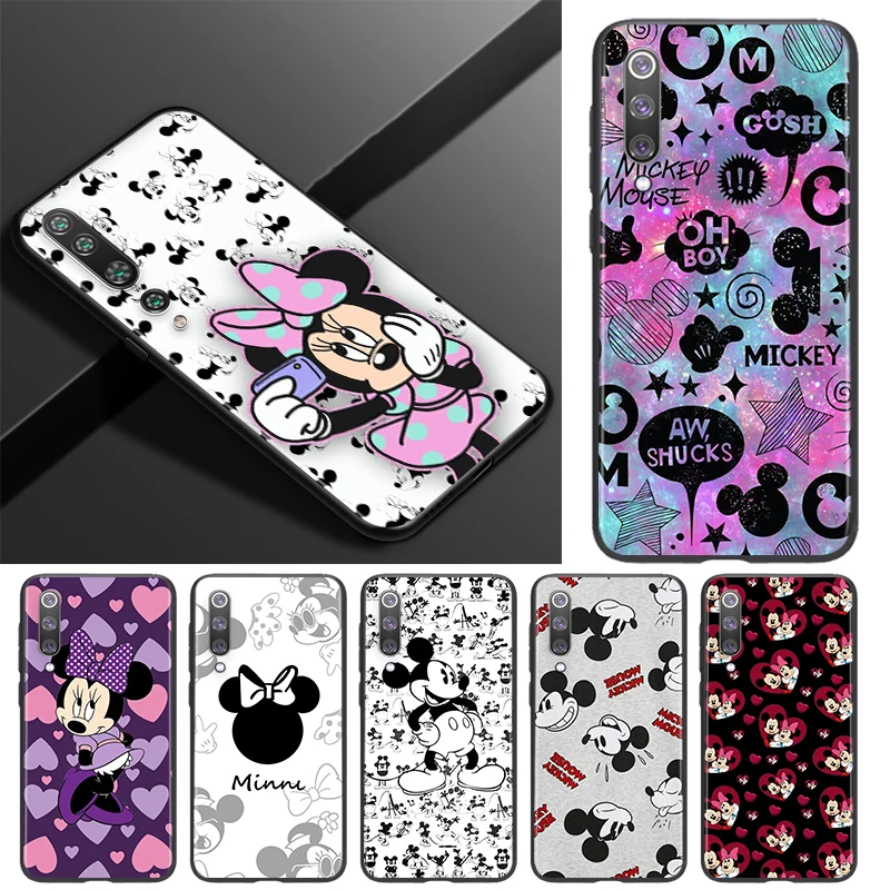 

Mickey mouse print For Xiaomi Mi 11i 11 10T 10i 9T 9 Note 10 Ultra Lite Pro 5G SE Black Soft Phone Case