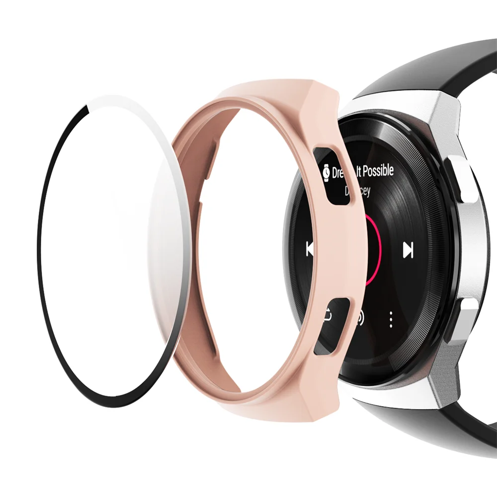 Чехол для часов из поликарбоната закаленное стекло защита экрана ультра тонкий