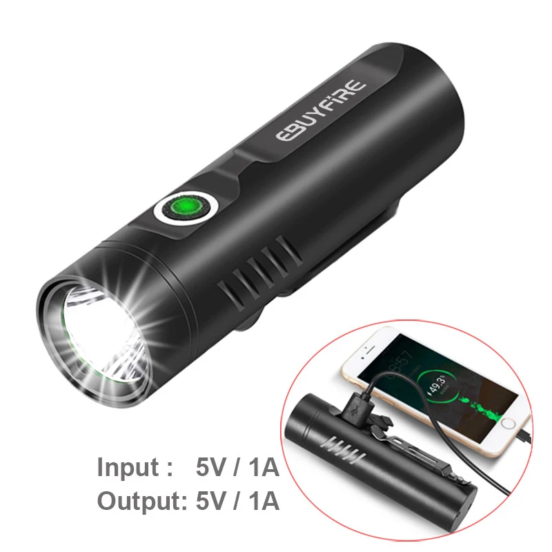 USB флэш светильник P50/P90 УФ светодиодный перезаряжаемый фонарь для зарядки