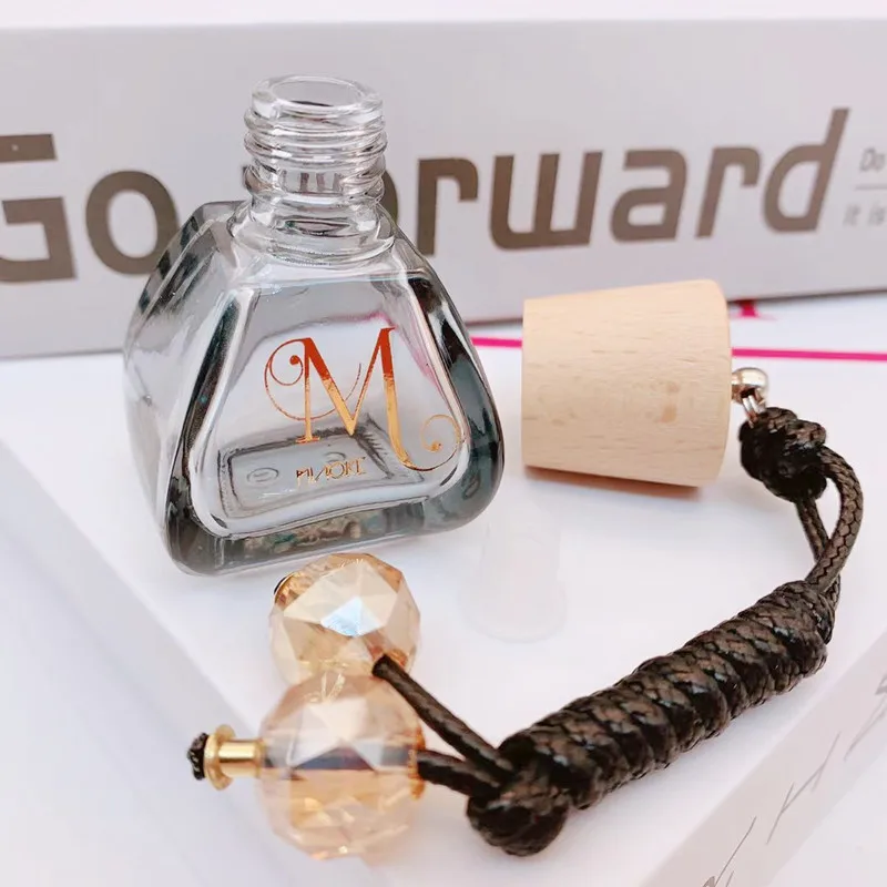 

12ML Exquisite Car Pendant New Perfume Bottle 50PCS/LOT