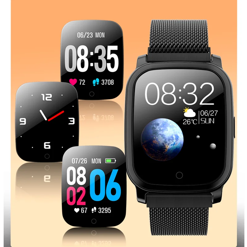 CV06 Смарт часы с температурой тела кровяным давлением фитнес трекер спортивные