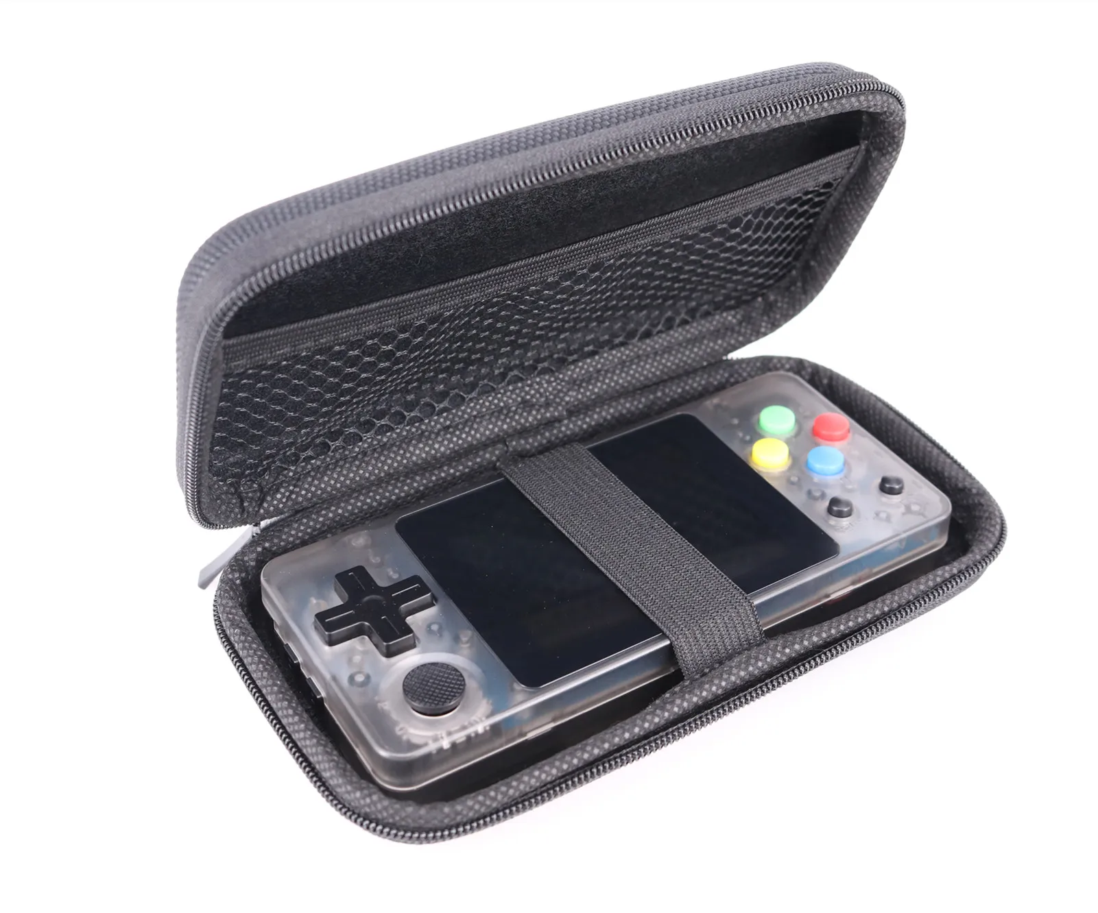 Защитная сумка HEYNOW для RG350 Ретро игровой консоли RG300 RS97 Plus KIII LDK PocketGo игровой плеер, бесплатное закаленное стекло для RS97