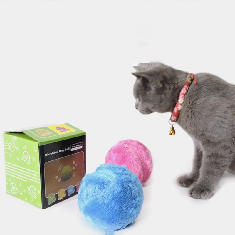 Magic Electric Roller Dog Ball Toy Automatic Pet Active Rolling Balls For Dogs Cats Entertainment Interactive Training Toys | Дом и сад