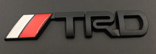 ZCBM автомобильные наклейки и наклейки на логотип TRD Авто наклейки аксессуары pegatinas coche autocollant de voiture adesivi авто - Название цвета: 1
