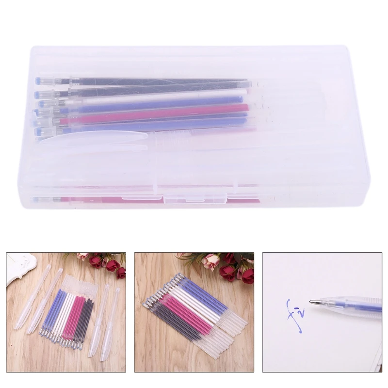 

4pcs Heat Erasable Pen Shell with 40pcs Automatic Disappearing Refills Magic Pen