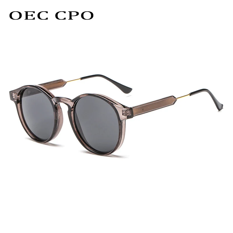 Солнцезащитные очки OEC CPO для мужчин и женщин UV 400 O130 классические круглые в стиле