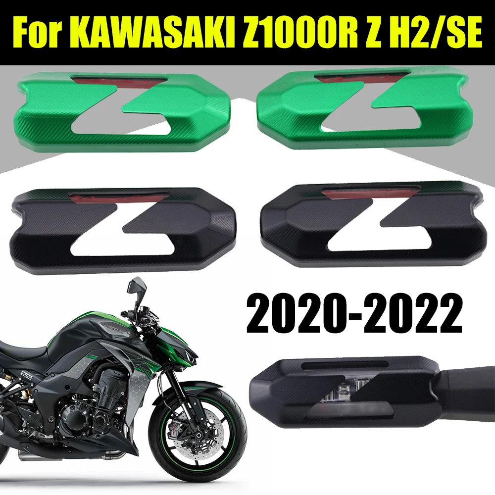 

For KAWASAKI Z1000R Z 1000R Z 1000 R Z H2 SE ZR1000K Motorcycle Accessories Turn signal Light Protector Guard Protection Cover