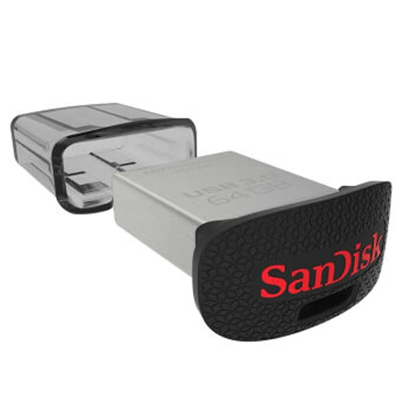 SanDisk Ultra Fit USB флеш-накопитель мини-накопитель карта памяти 32 Гб 64 128 Поддержка
