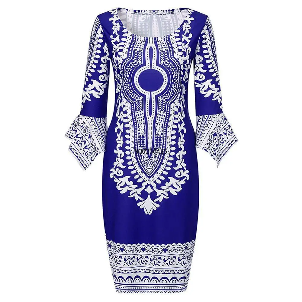 Элегантные африканские платья для женщин 2020 Новые Дашики высокого качества с