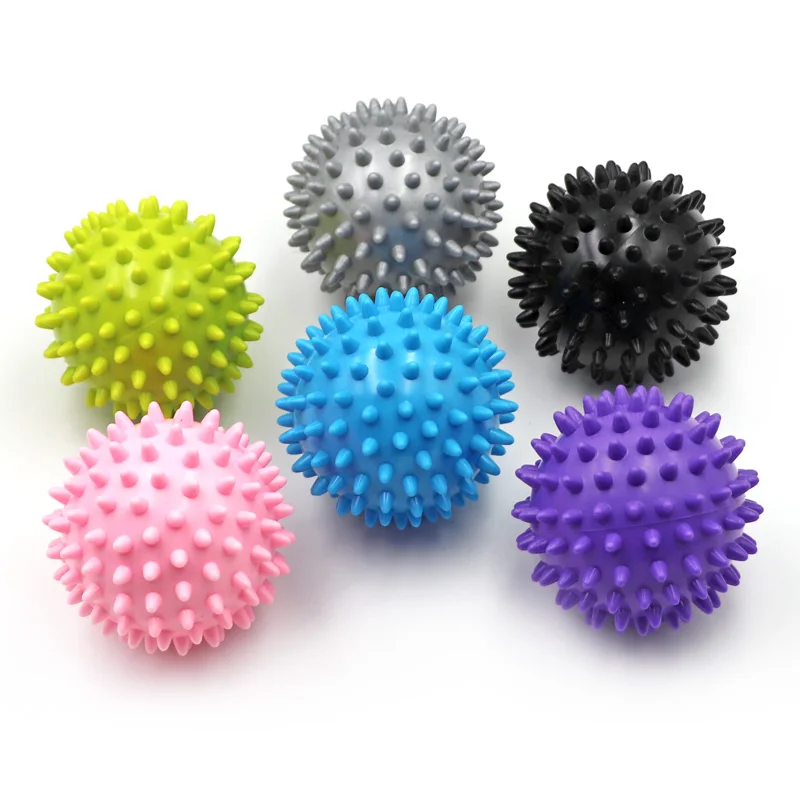 

1 шт. Массажный мяч, Фитнес Массаж тела Йога упражнения стресс Расслабление боль рука шиповник массажный шар для физиотерапии