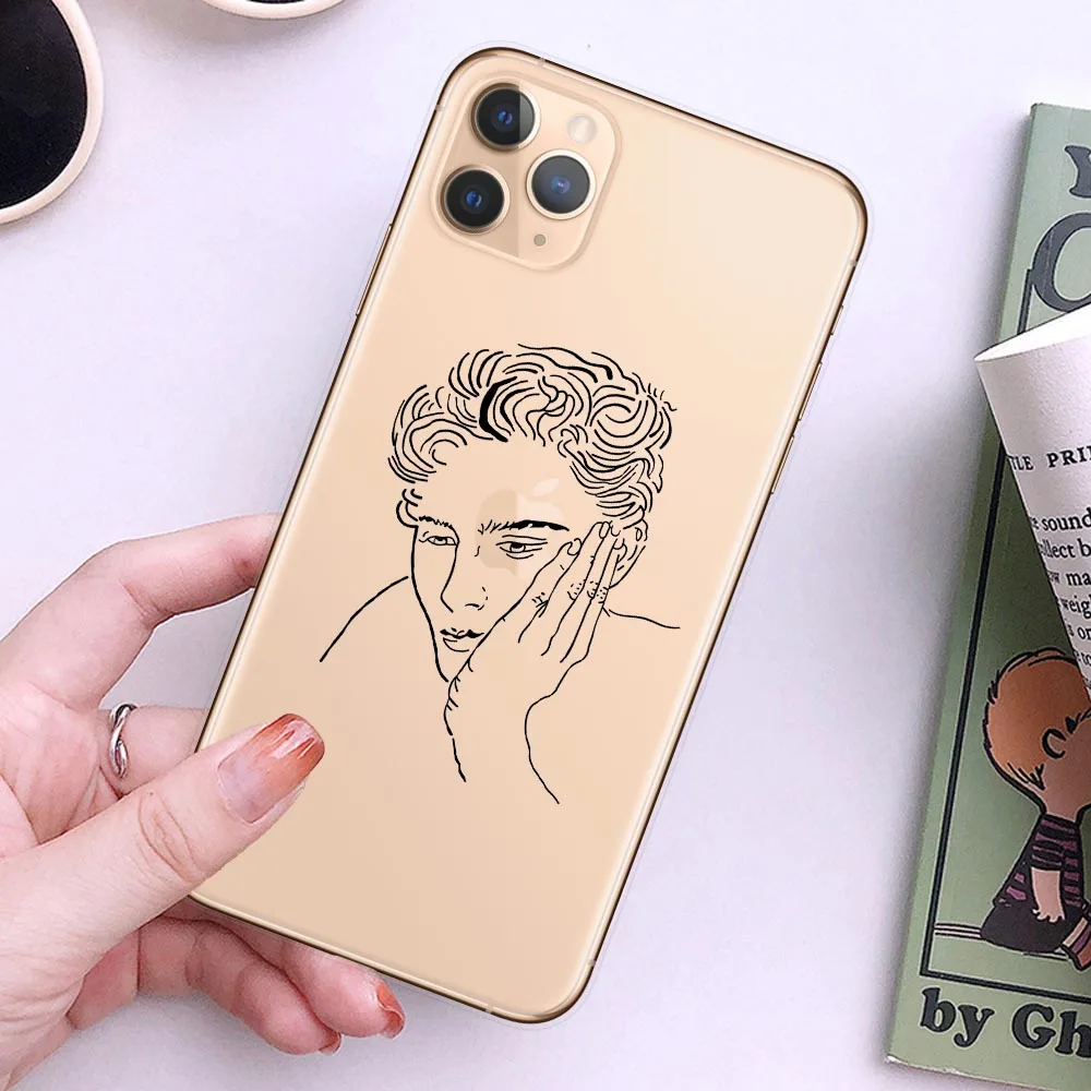 Фото Чехол для телефона iPhone 11 6 6s 7 8 Plus X XR XS Max 5 чехол из чистого мягкого ТПУ с Чехол для телефона iPhone 11 6 6s 7 8 Plus X XR XS Max 5 чехол из чистого мягкого ТПУ с