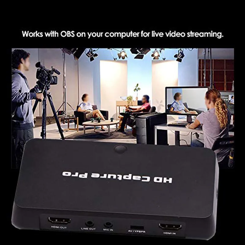 

Ezcap295 Video HD Capture Pro USB 2.0 1080P Audio Recorder Box Camcorder Computer Console Components For PS4/PS3/Xbox One/360